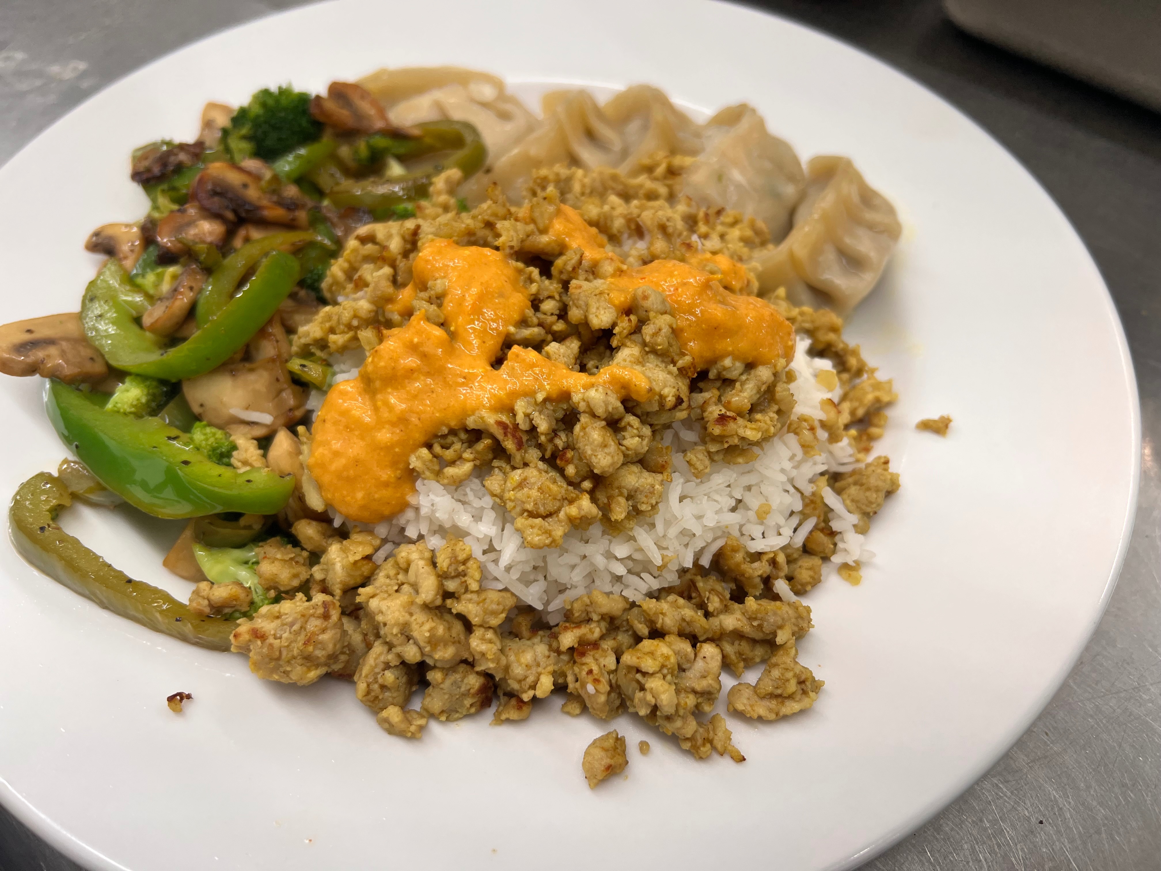 Chicken Momo Bowls (NF).