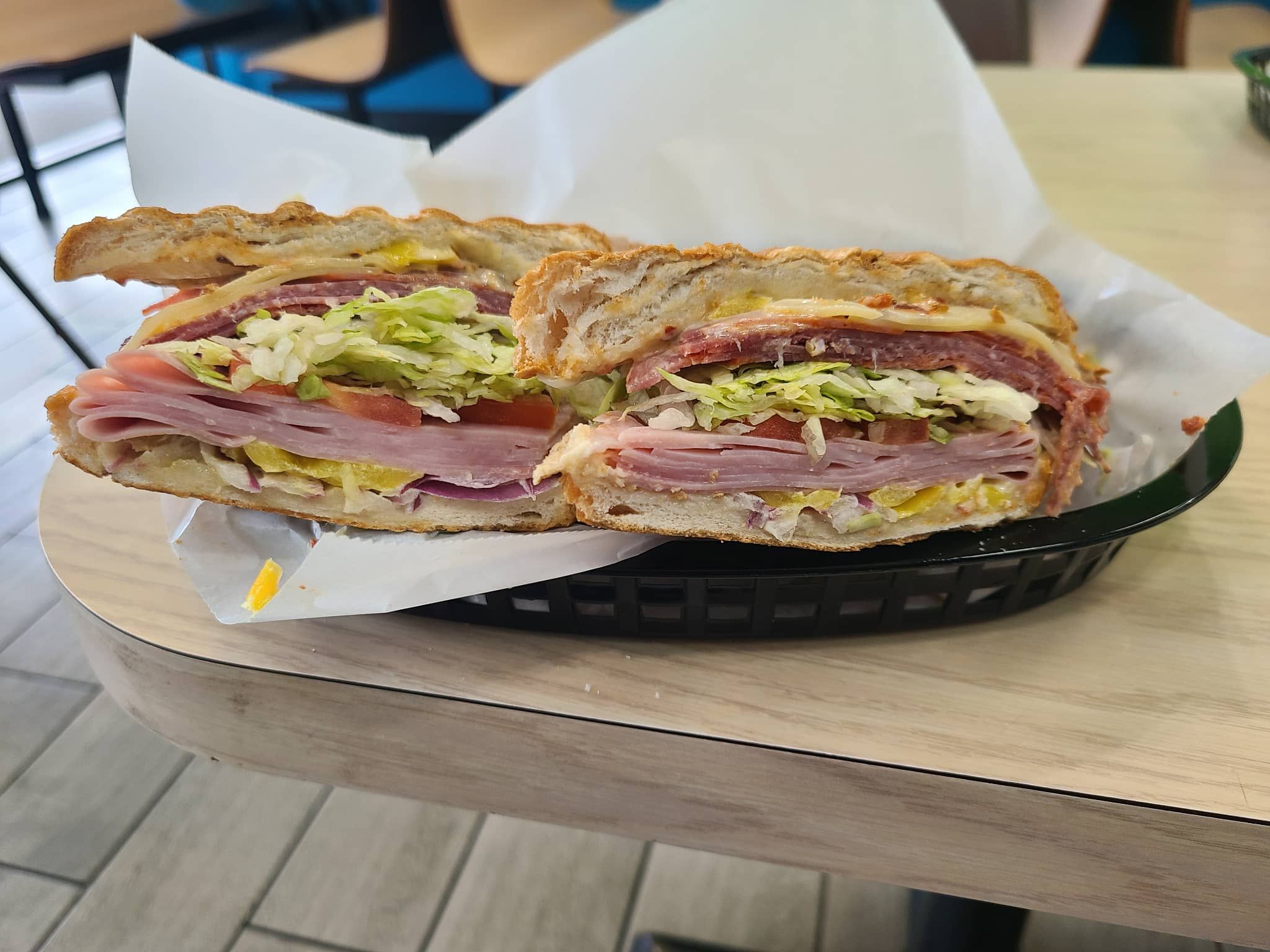 Pressed Italian Sandwich.