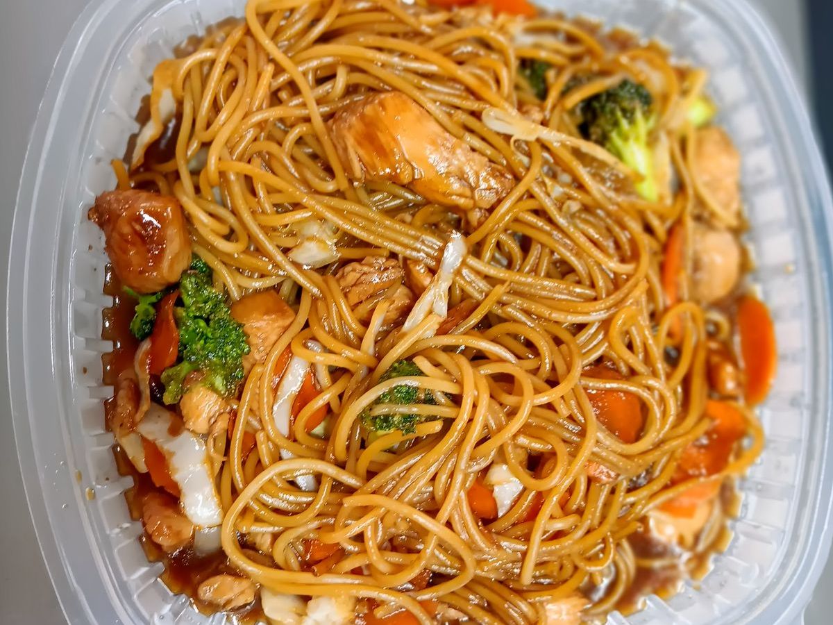 Teriyaki Chicken Lo Mein.