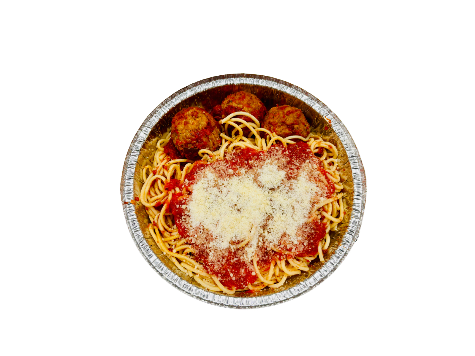 SPAGHETTI & MEATBALLS.