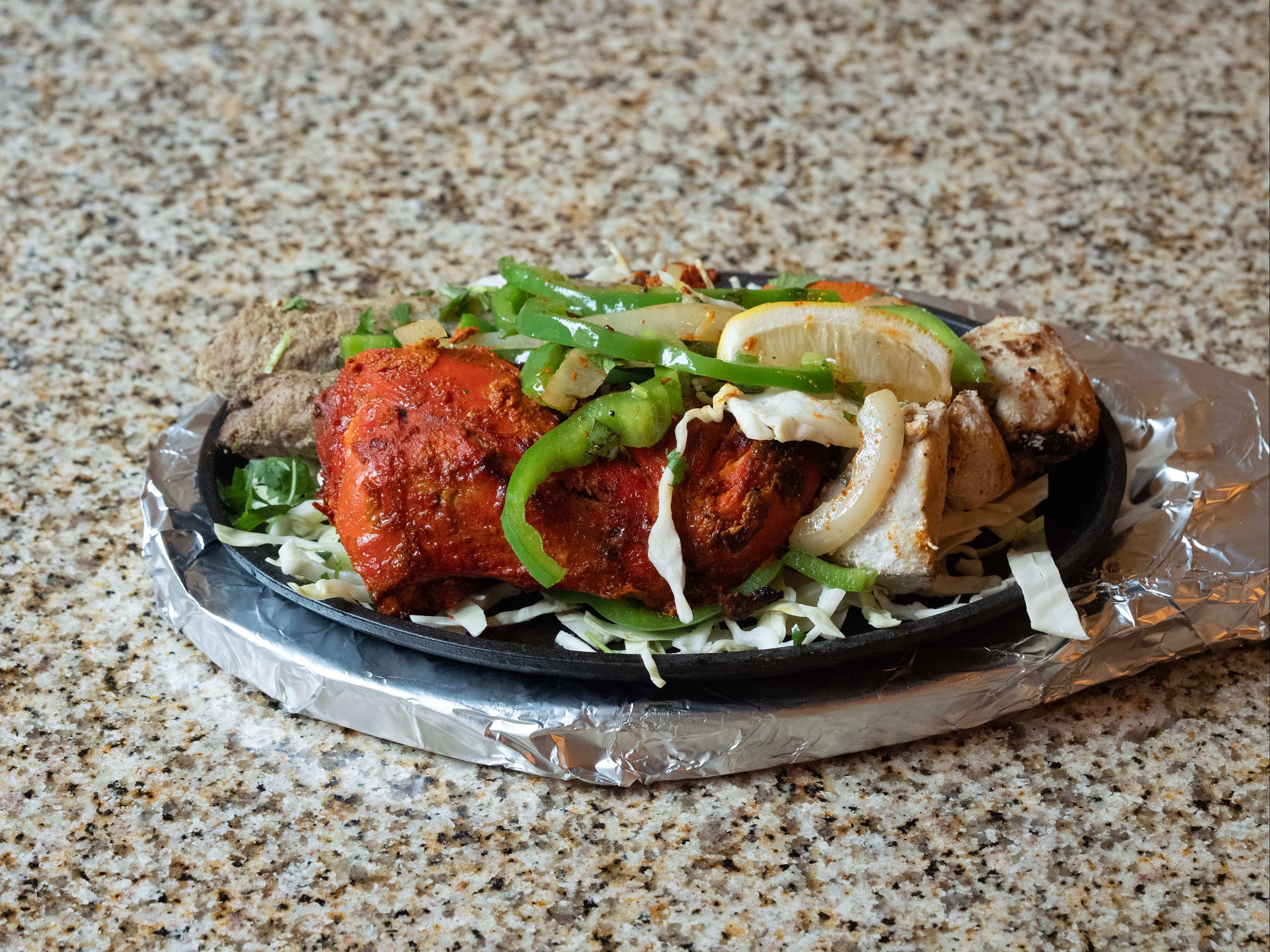 95 Malai Chicken Kabab.