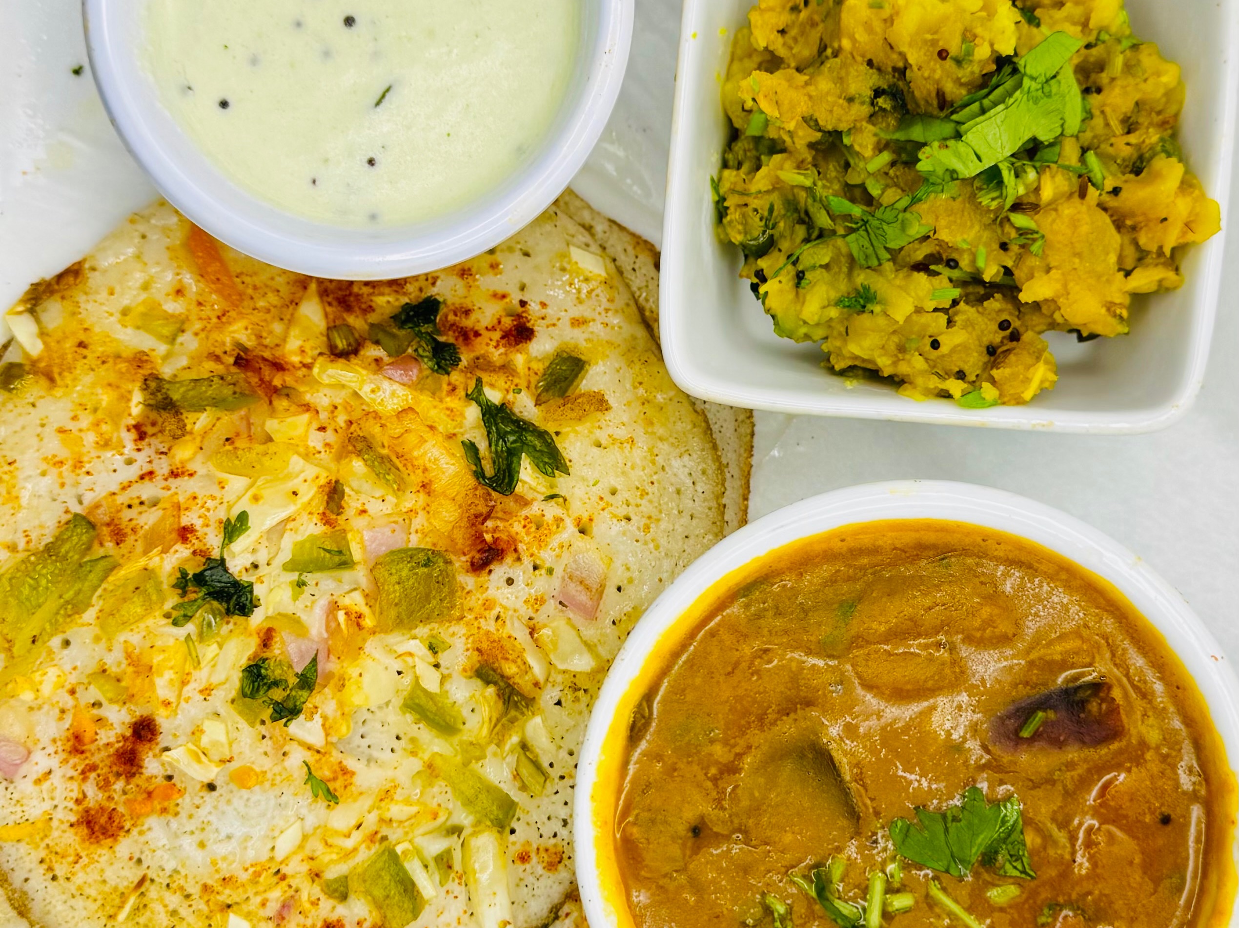 Mix Veg Uttapam.