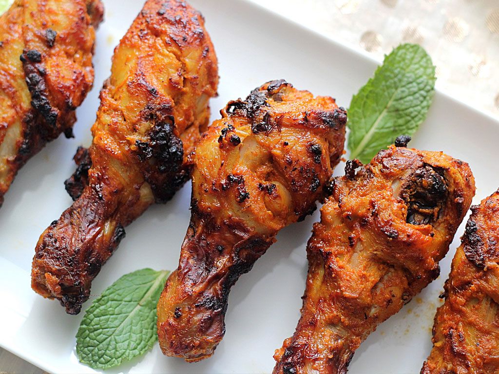Chicken Tangdi Kabab.