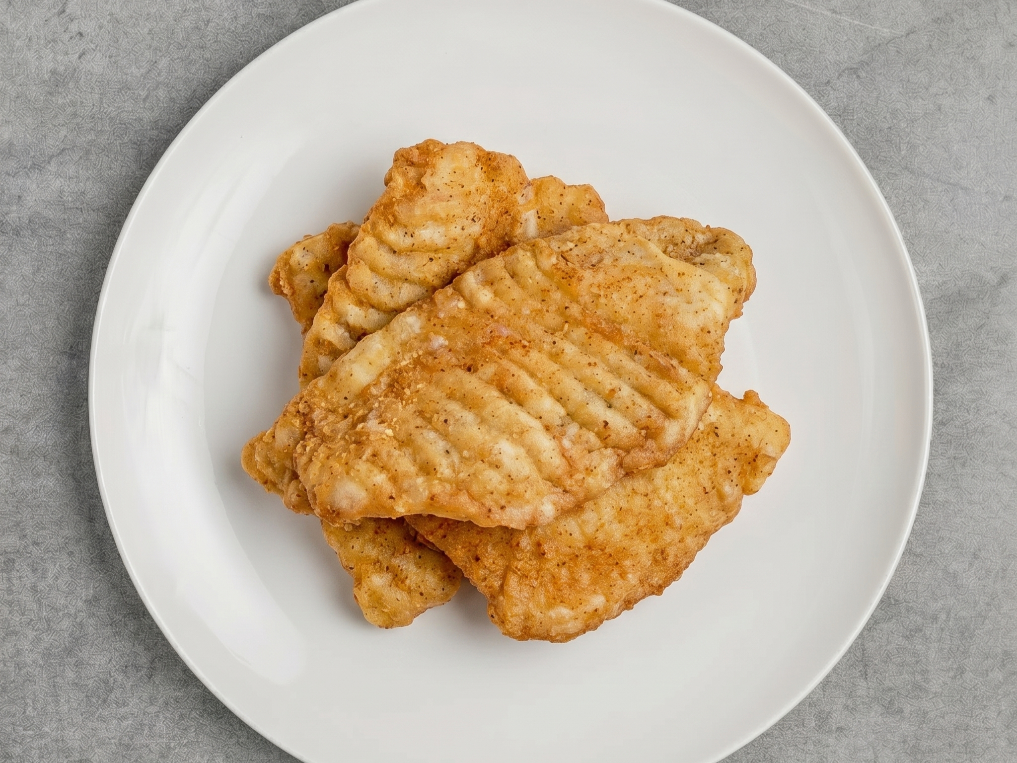 Fried Whiting Fillet.