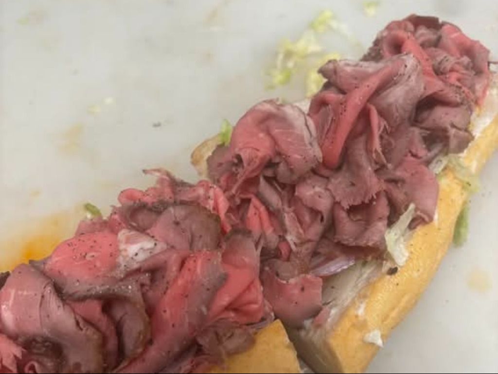 Roast Beef Sub.