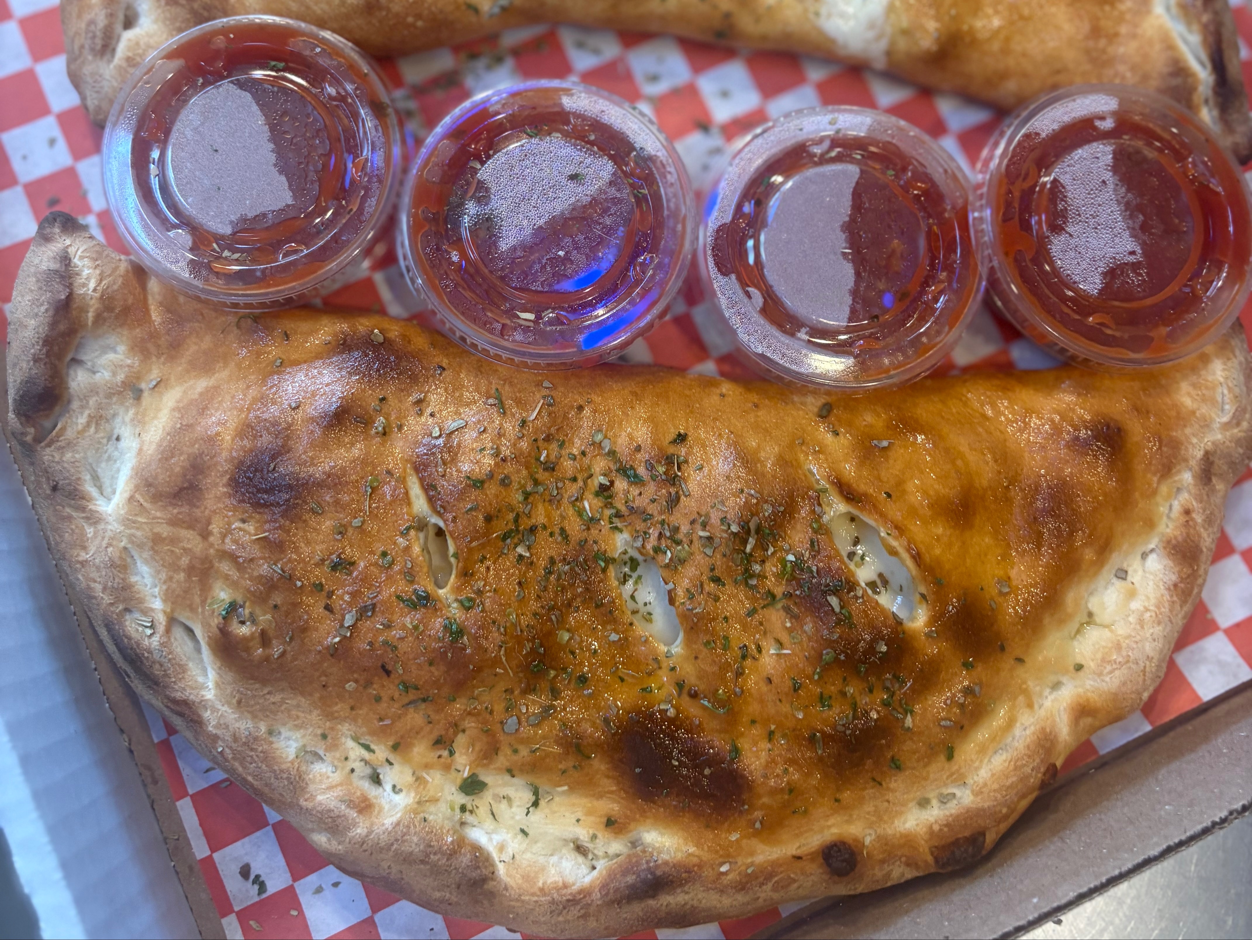 Meat Calzone.