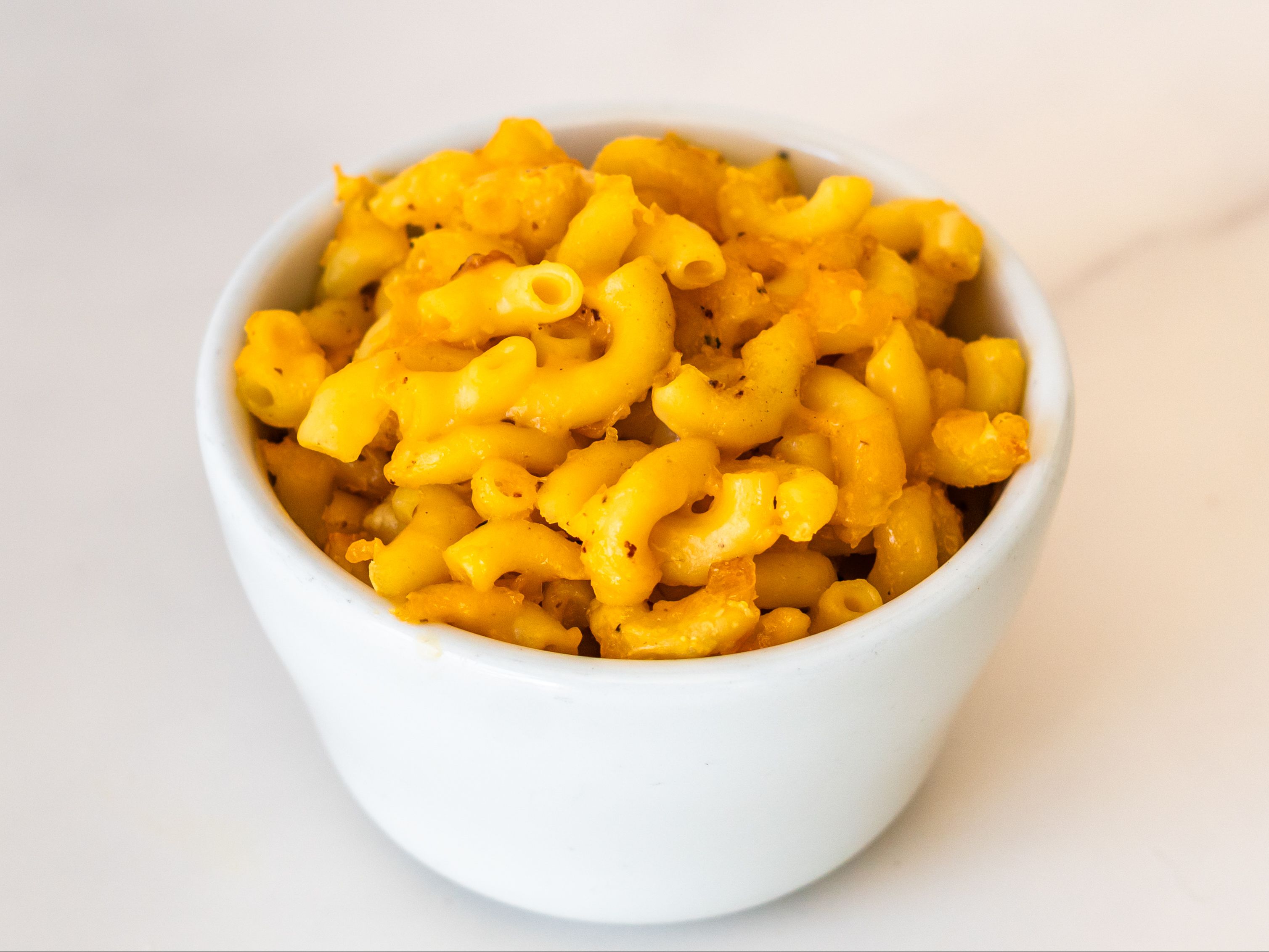 8 oz.  Macaroni + Cheese