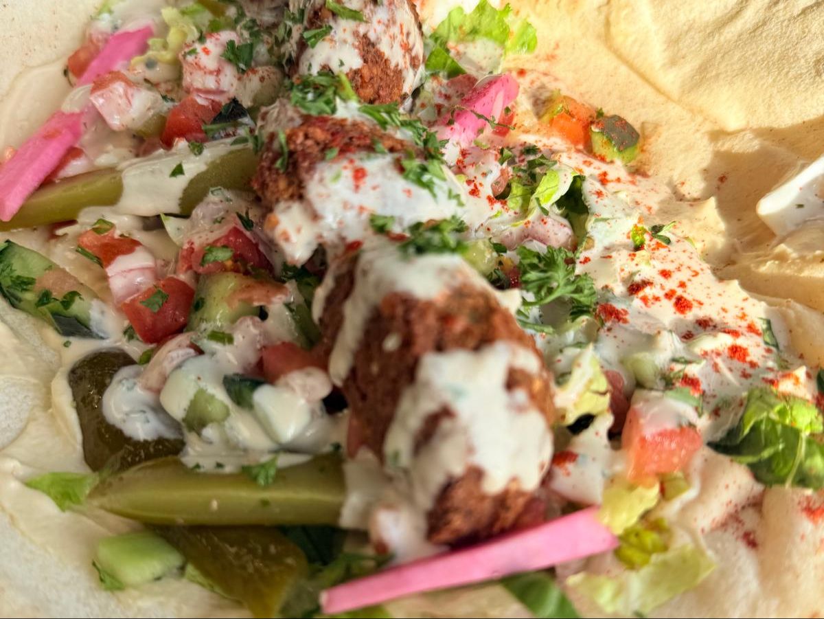 Falafel Sandwich.