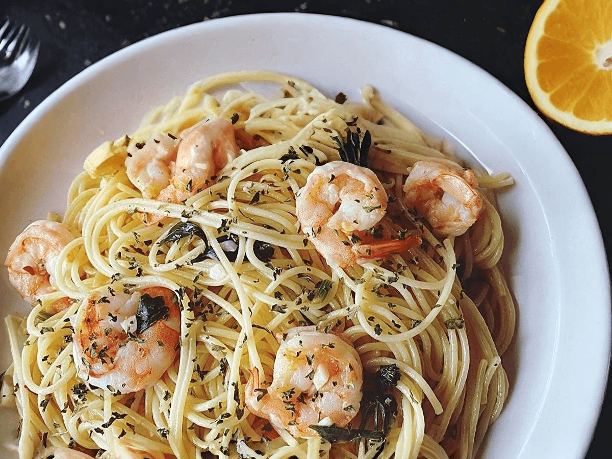 Shrimp Piccata Tray