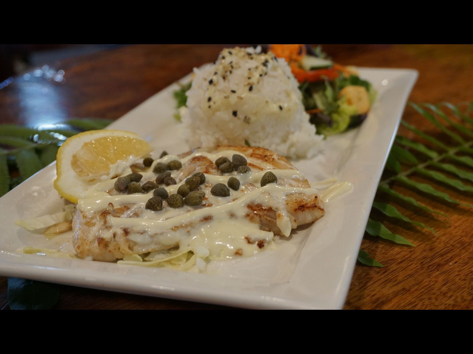 Grilled Mahi Mahi Plate