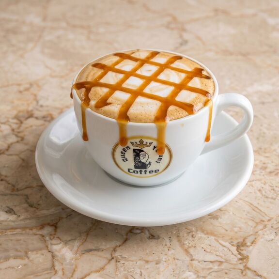 Hot Caramel Vanilla Macchiato