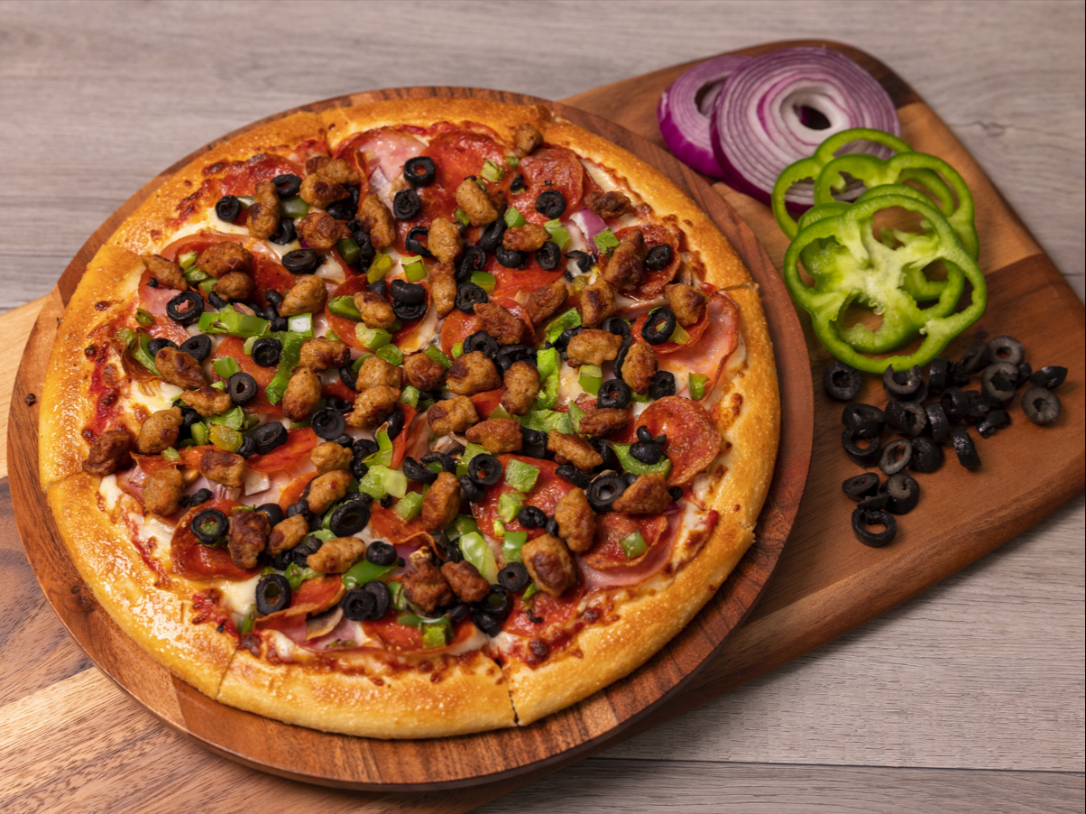 Can Am Combo Pizza.