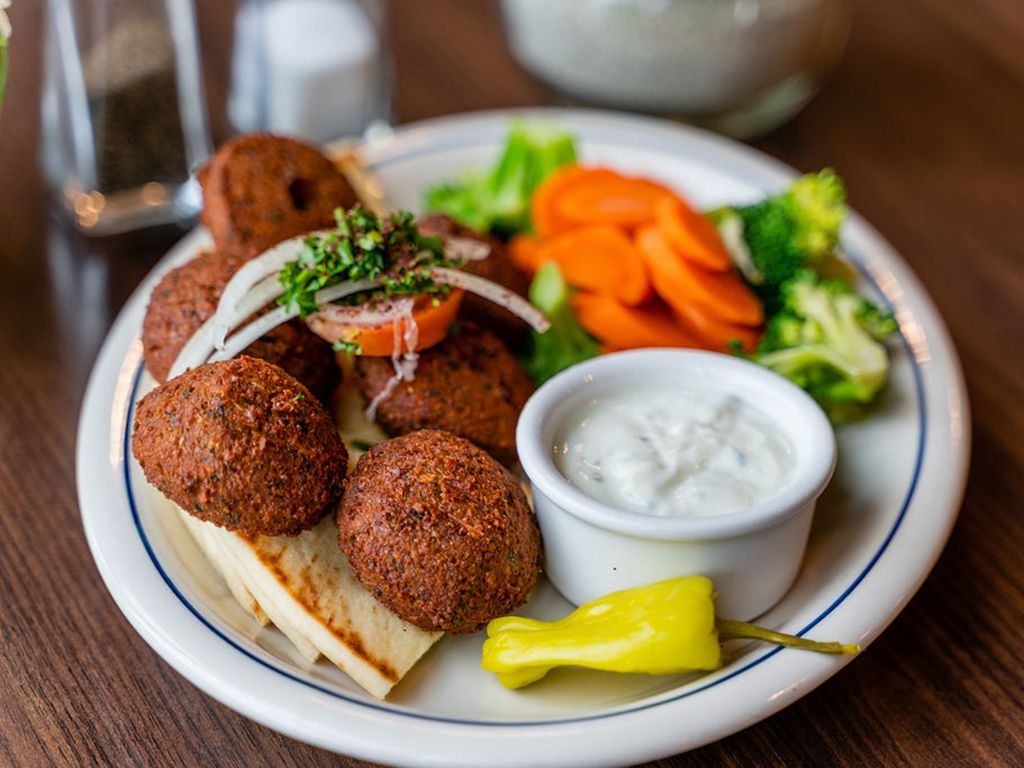 Falafel Plate.