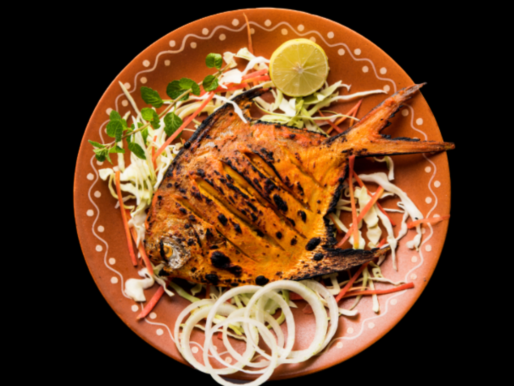 Tandoori Pomfret.