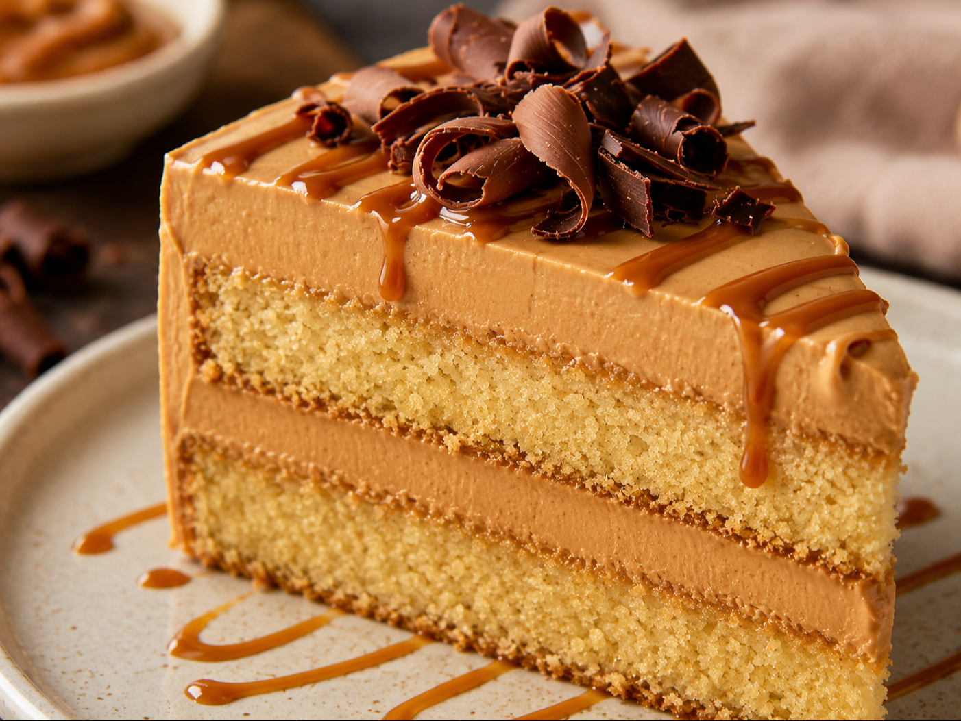 Dulce de Leche Cake.