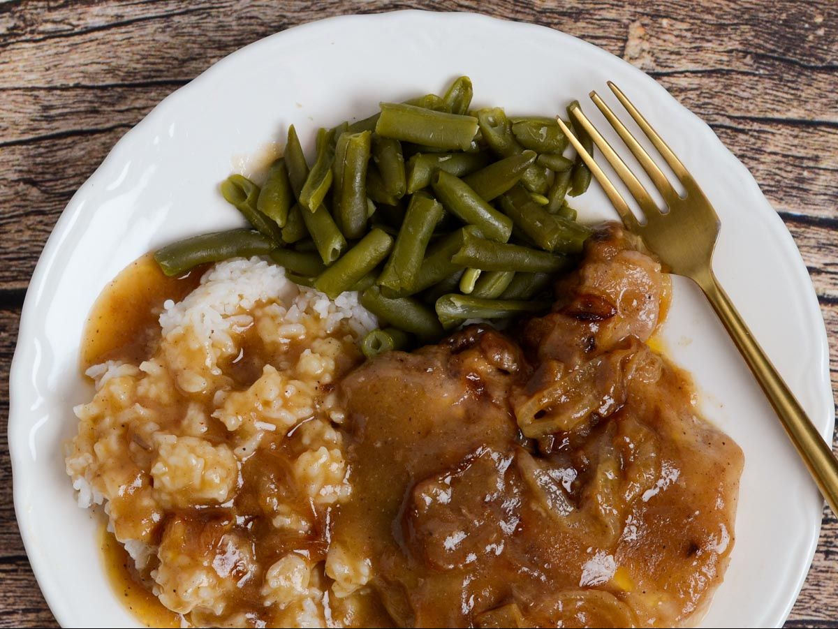 Gail's Special Smothered Pork Chops.