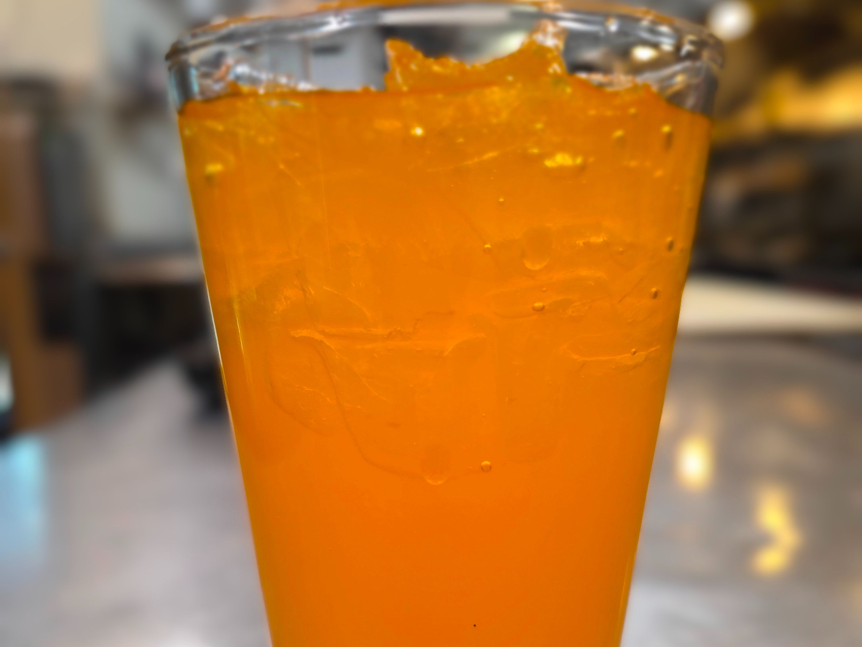 Orange.