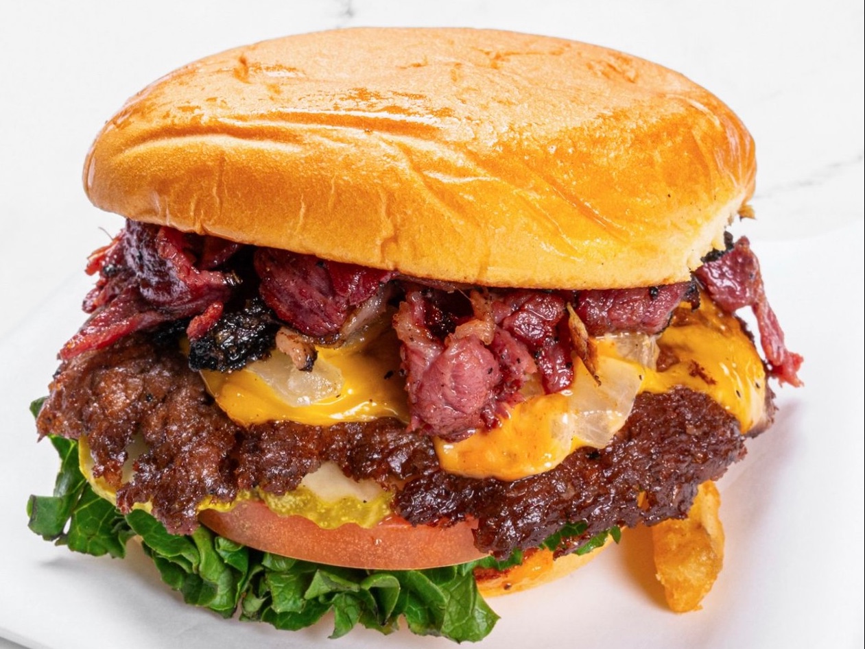6. Pastrami Smash Burger ONLY