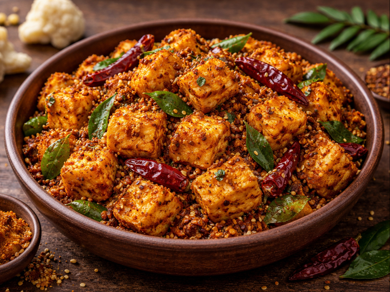 Karam Podi Paneer (V, GF).