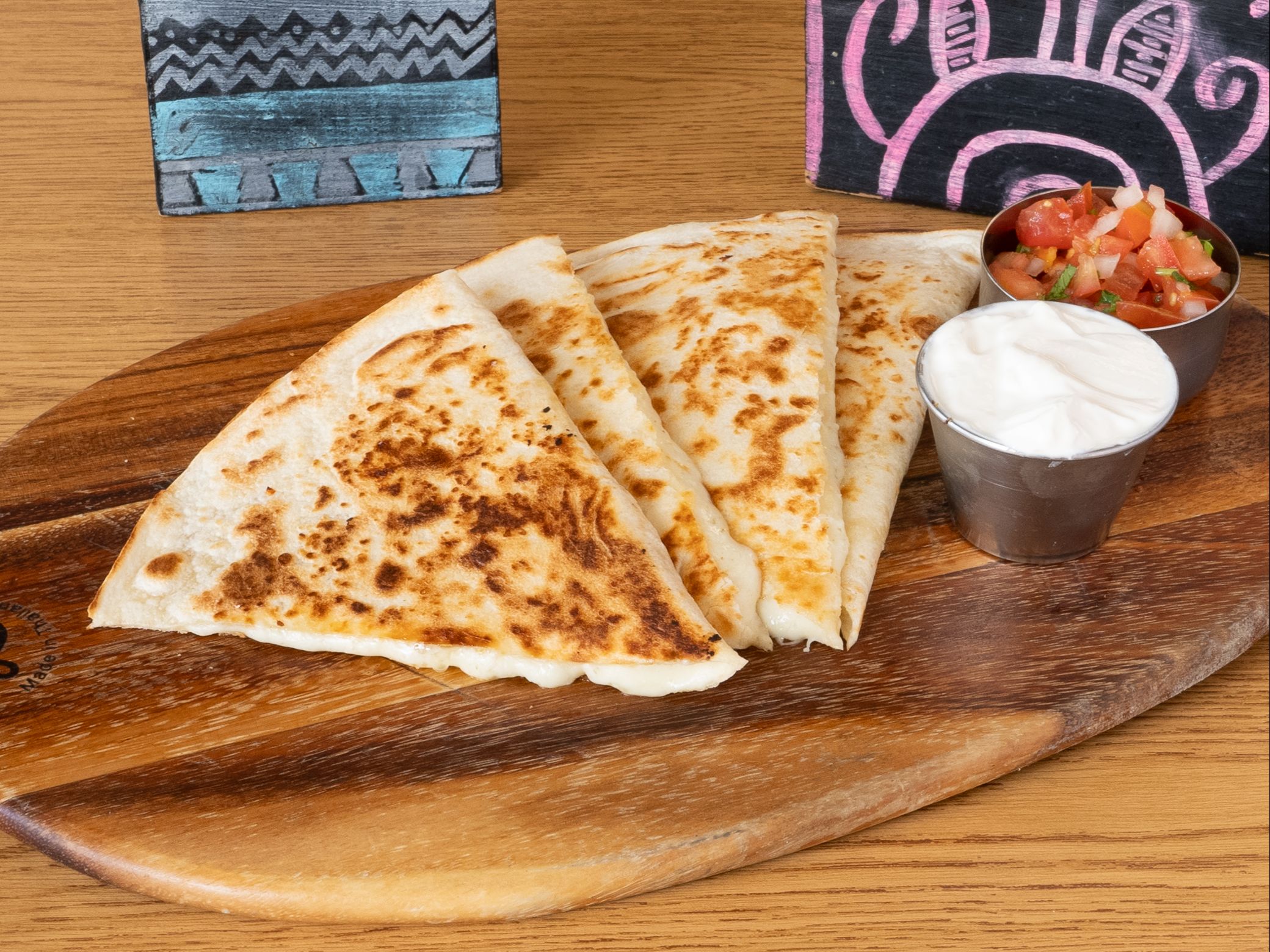 Hibiscus (Jamaica) Quesadilla.