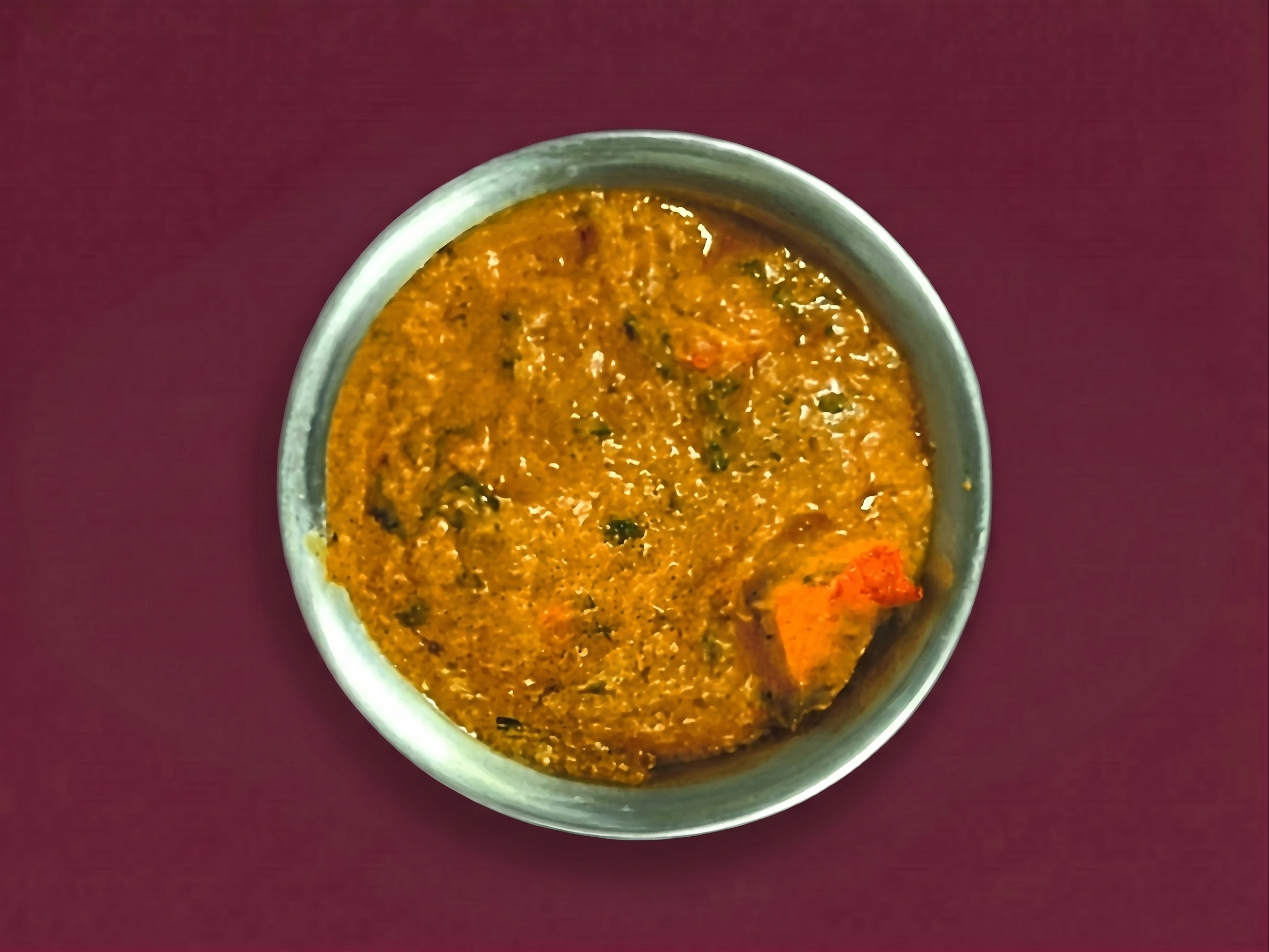 46. King Prawn Dansak.