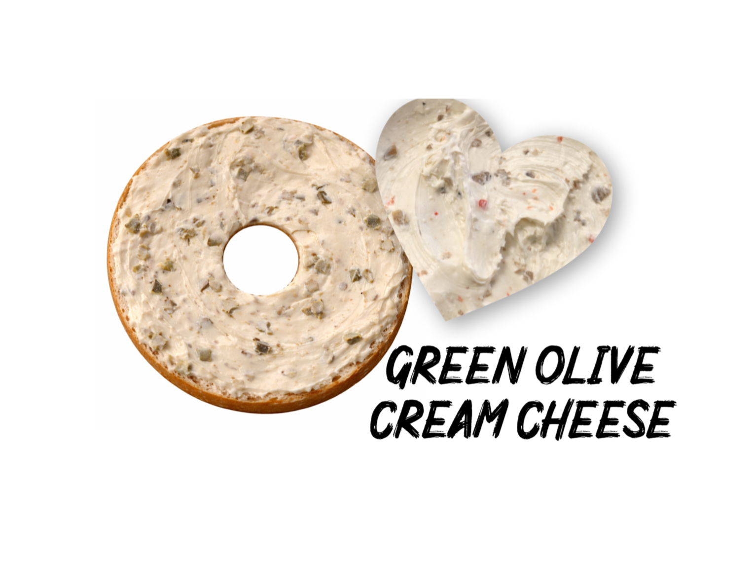 Green Olive Cream Cheese.