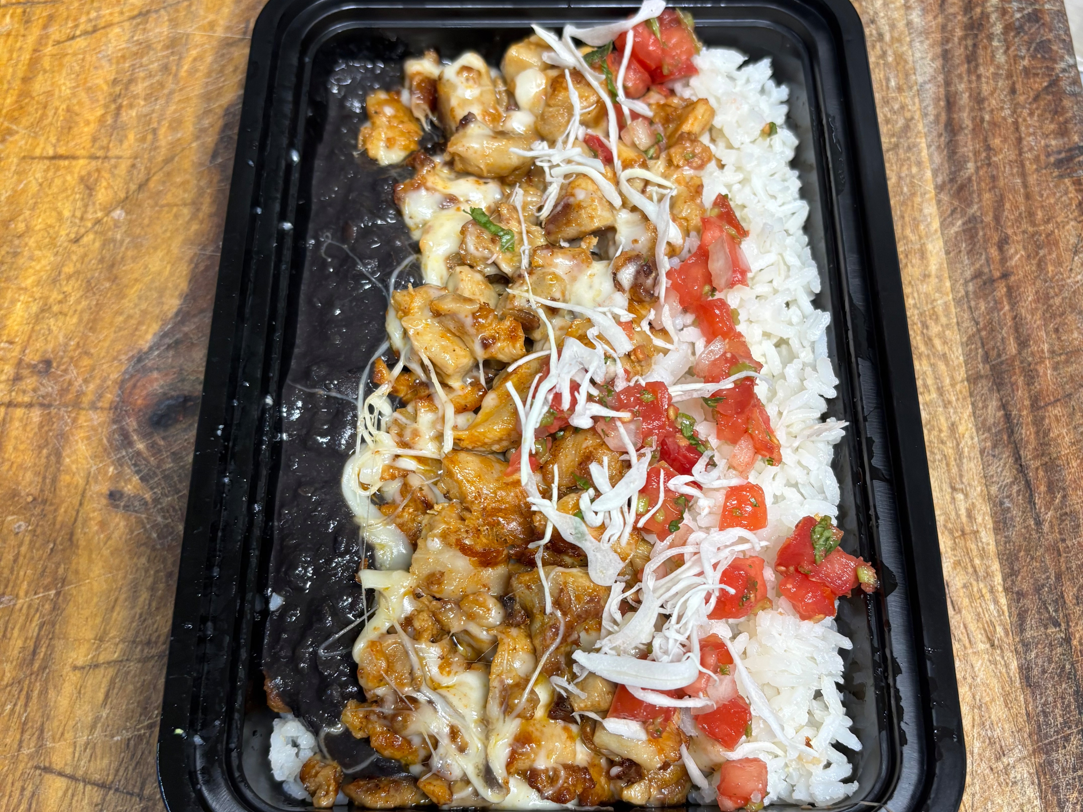 Shrimp & Chorizo Bowl.