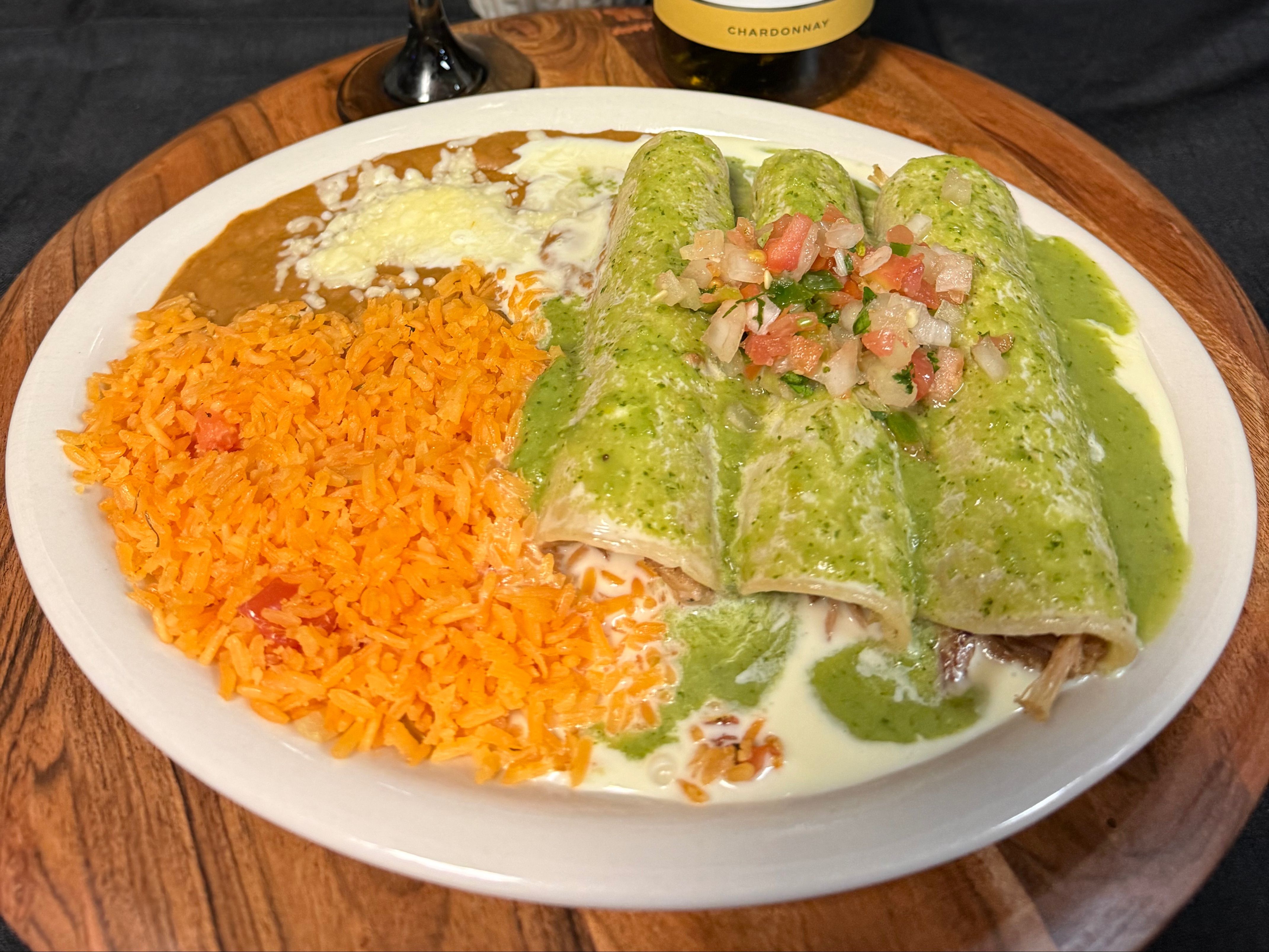 Enchiladas Los Primos.