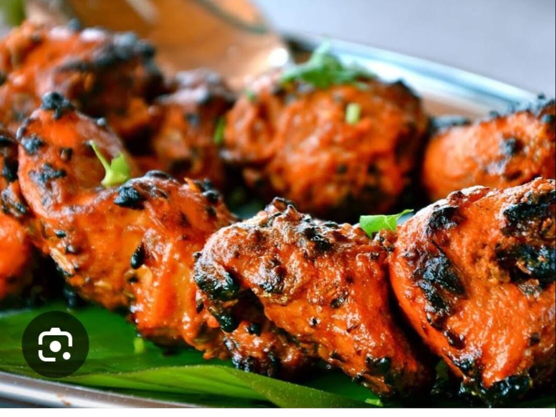 Chicken Tikka Kebab.