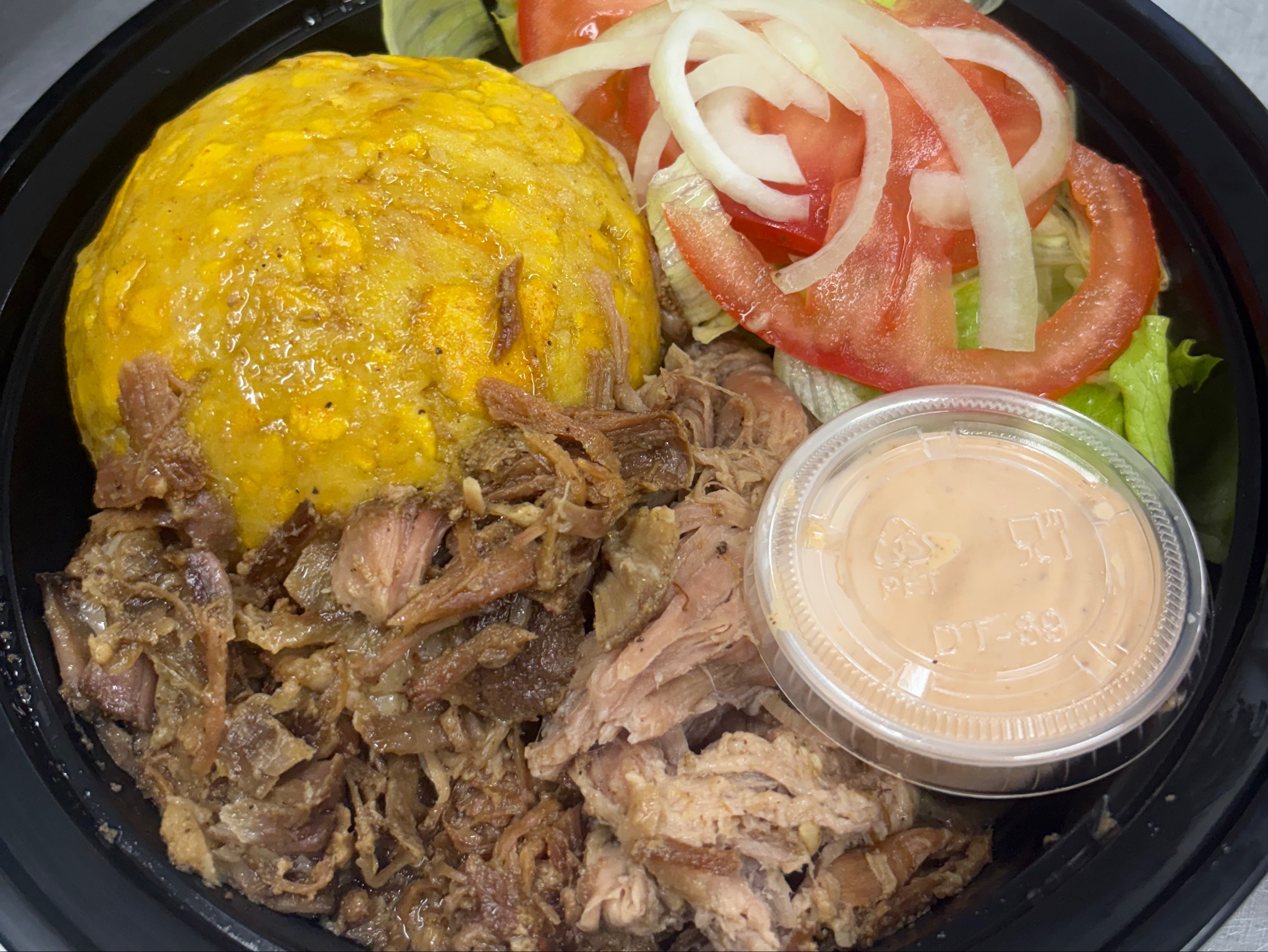 Mofongo + Pulled Pork