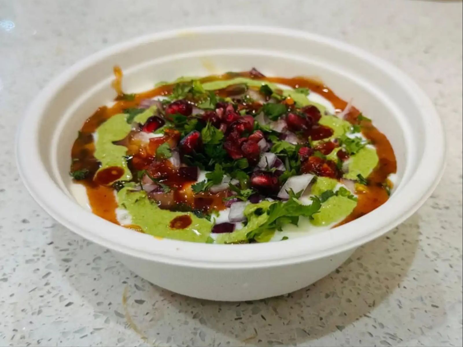 Samosa Chaat.