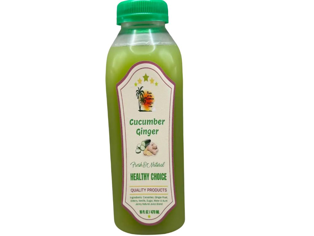 TOTC Cucumber & Ginger Juice.