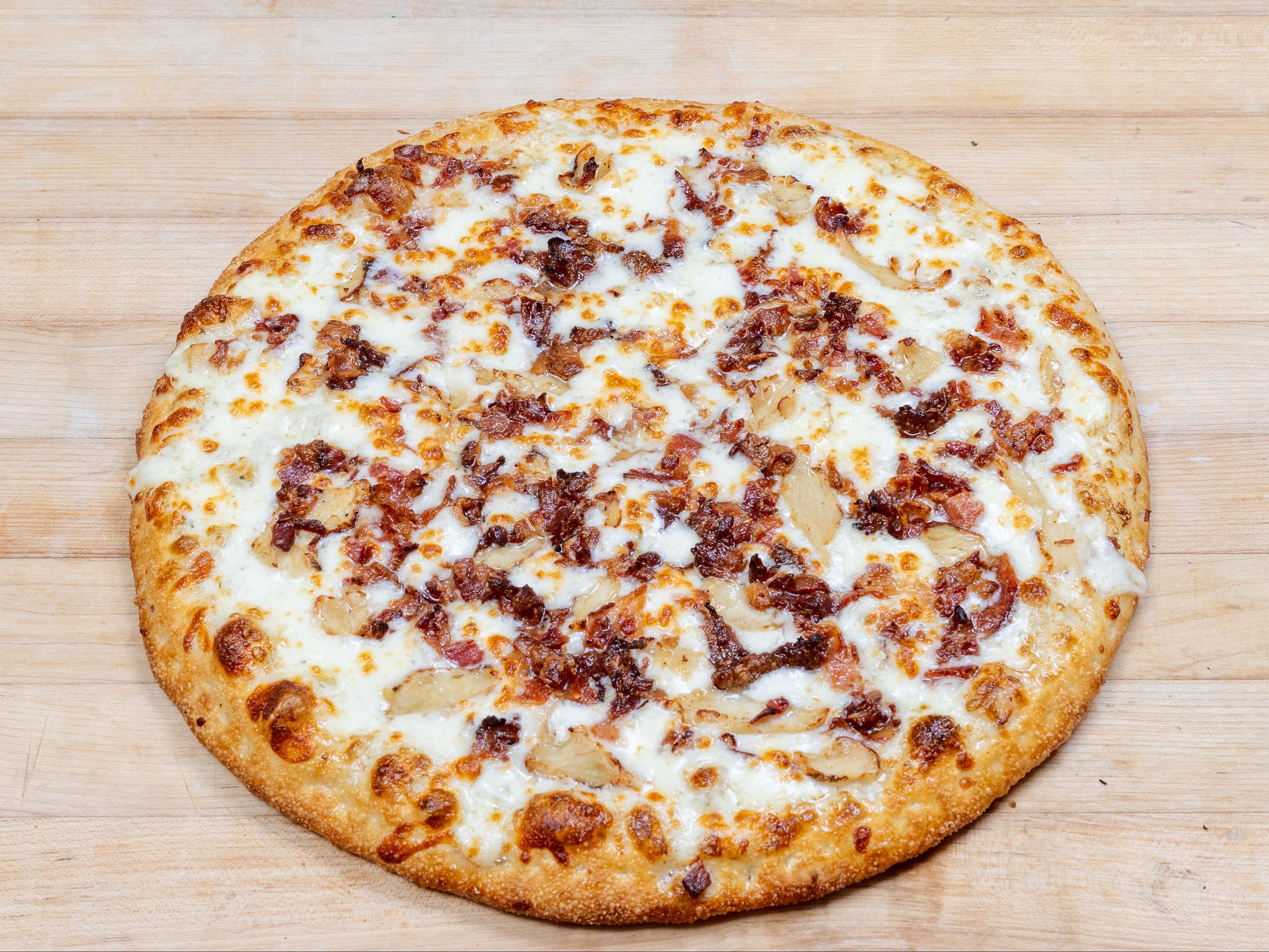 Chicken Bacon Ranch Pizza