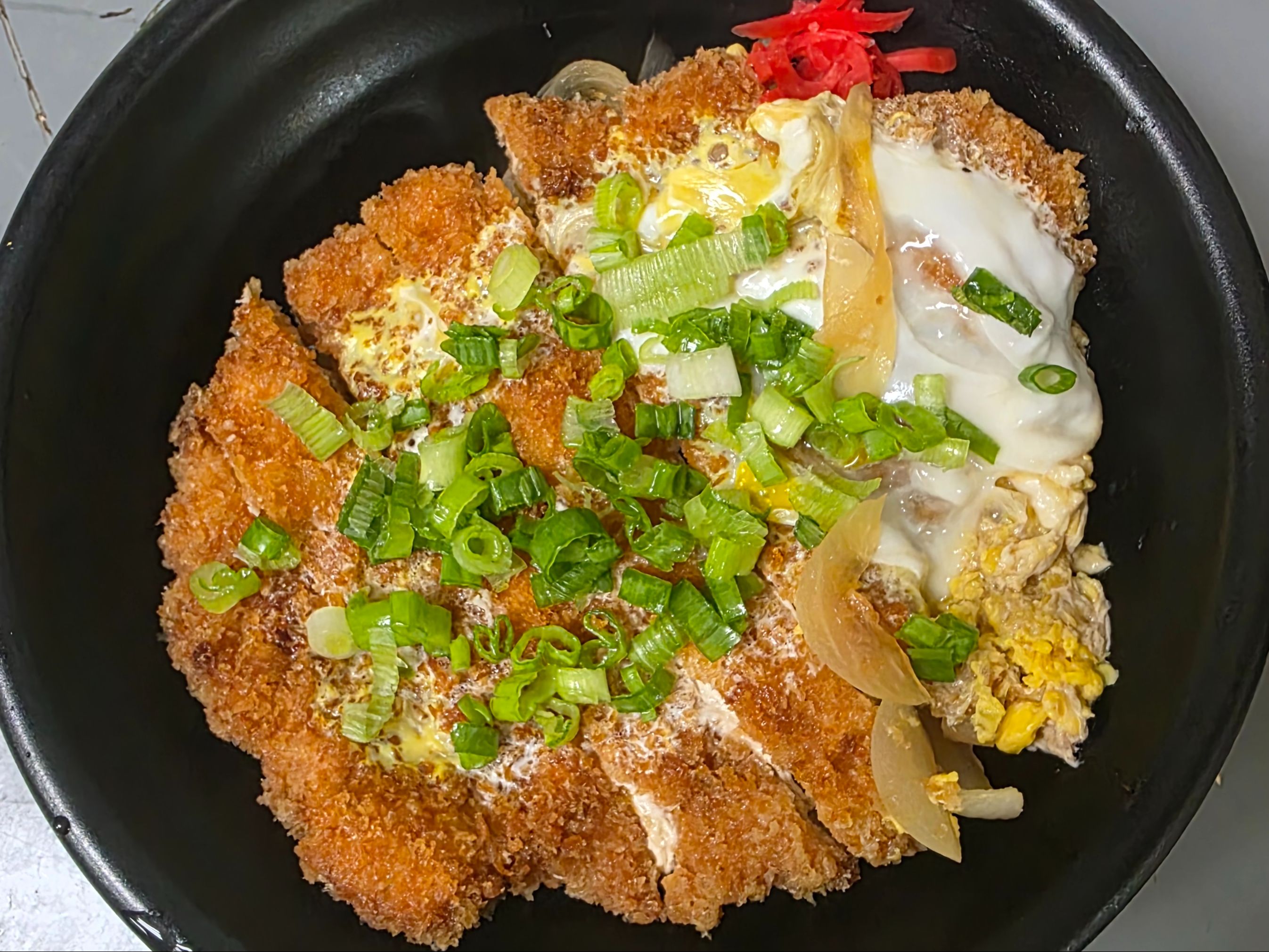 **TO GO** B5. Tobkatsu Don & Miso Soup.