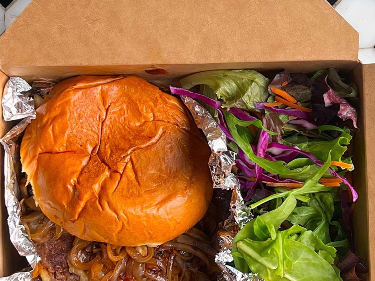 French Onion Burger.