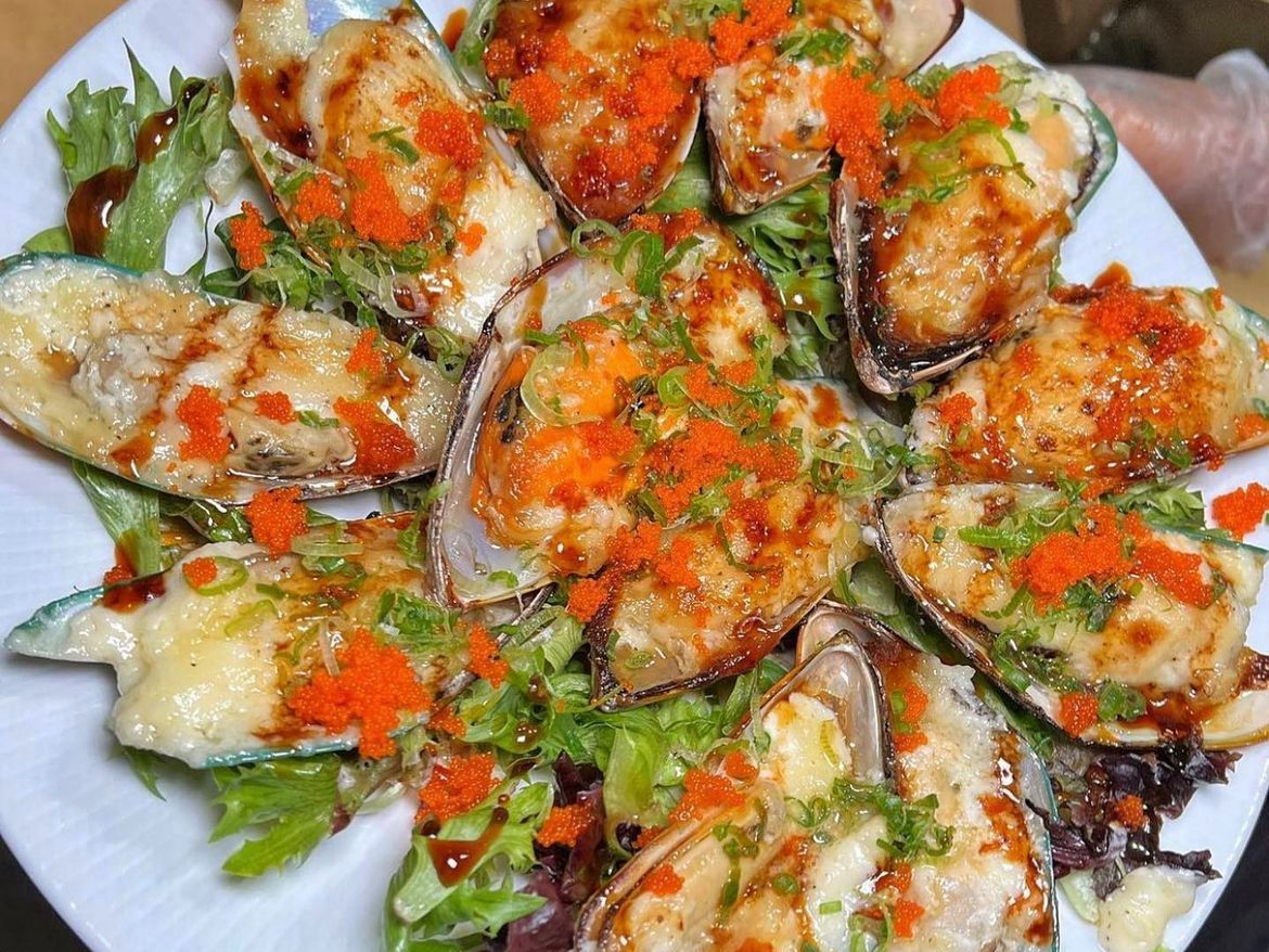 BAKED MUSSEL 6PCS.