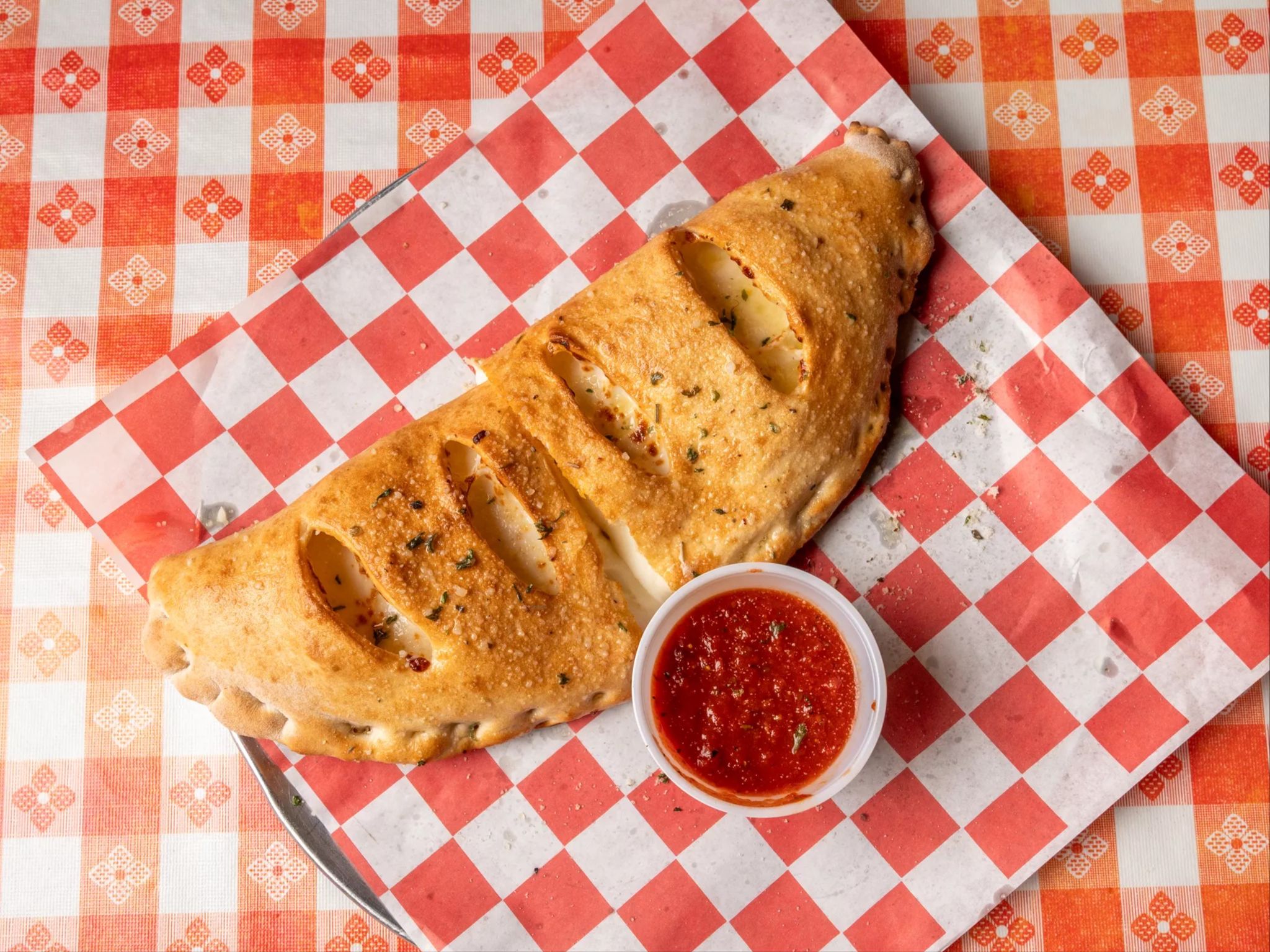 Cheese Calzone.