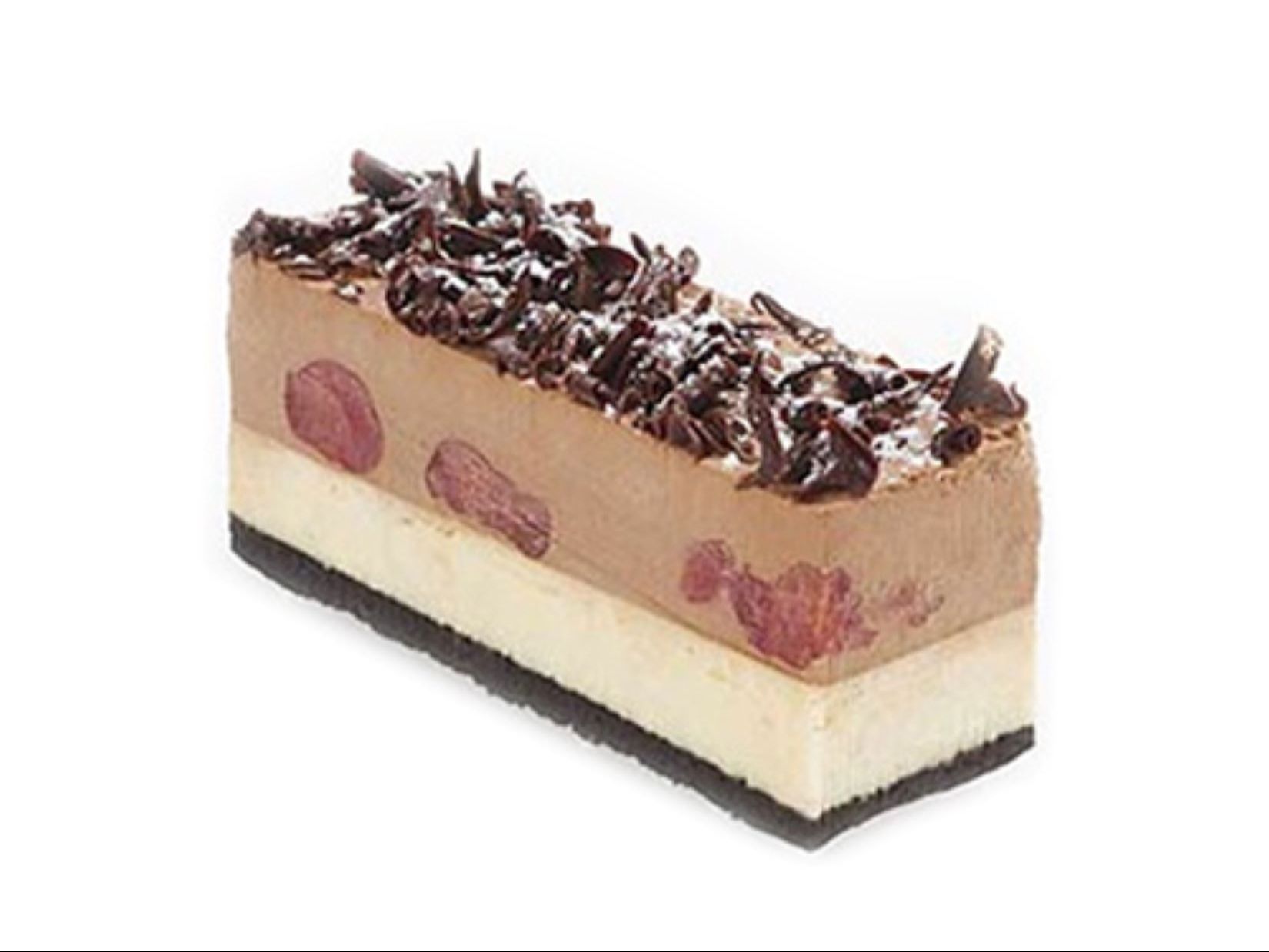 BLACK FOREST CHEESECAKE STRIP.