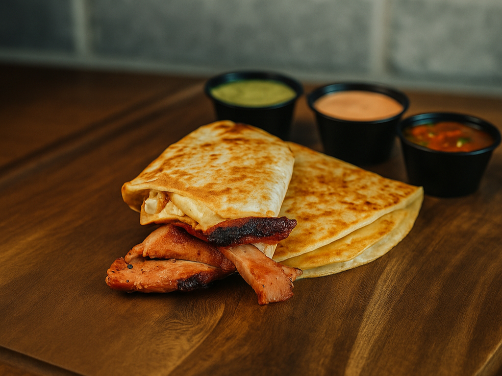 Al Pastor Quesadilla.