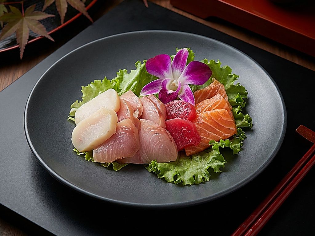 Sashimi Combination Appetizer.