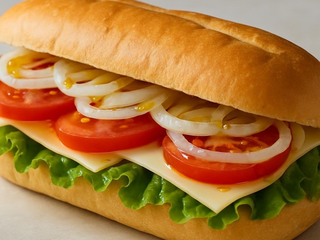 10" Cheese Sub.