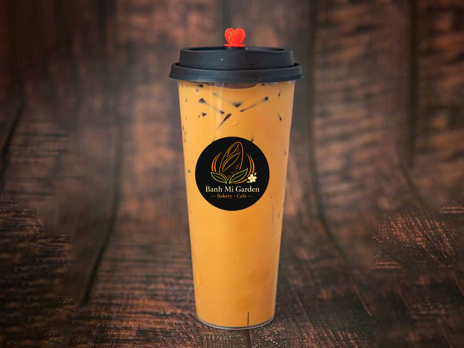 Iced Milk Coffee *Contains Caffeine*.