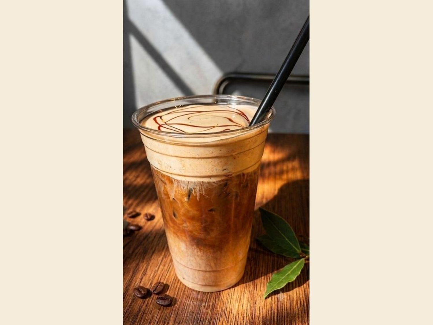 Iced Date Mufawar Latte.