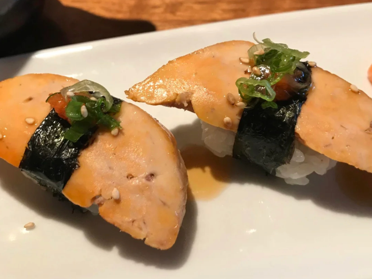 Monkfish Liver (Ankimo) Nigiri