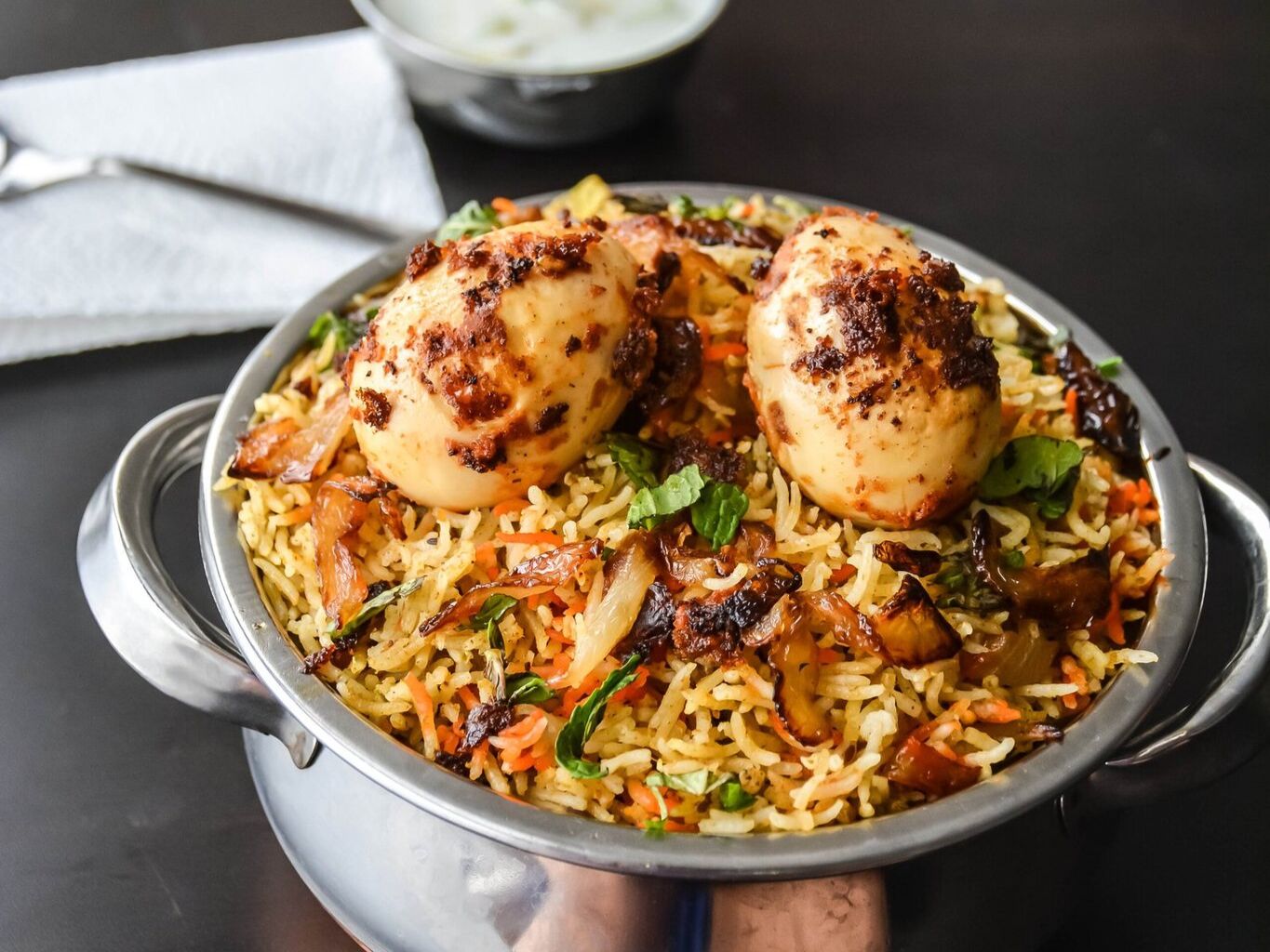 Egg Biryani - Family PK.