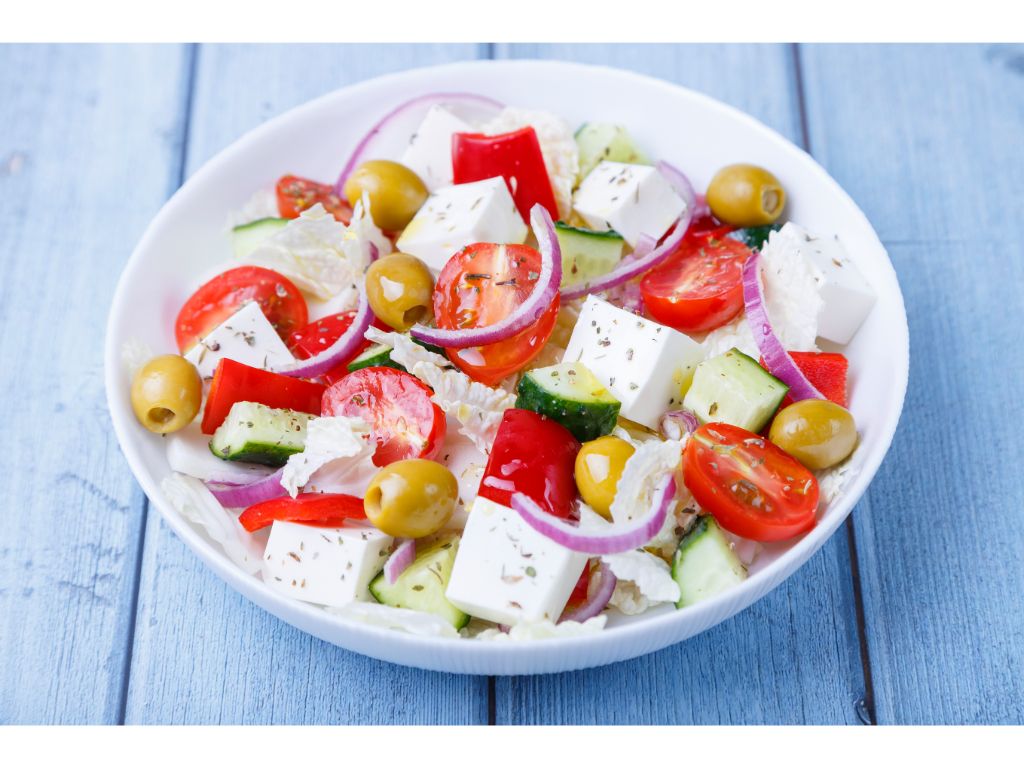 40(A)Cucumber Greek Salad