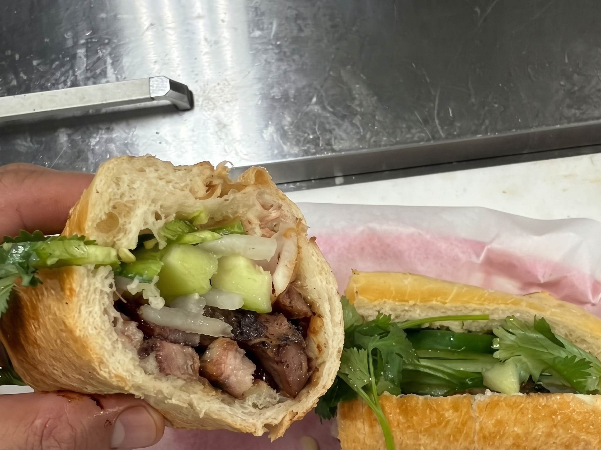 S2. Grilled Pork Sandwich.