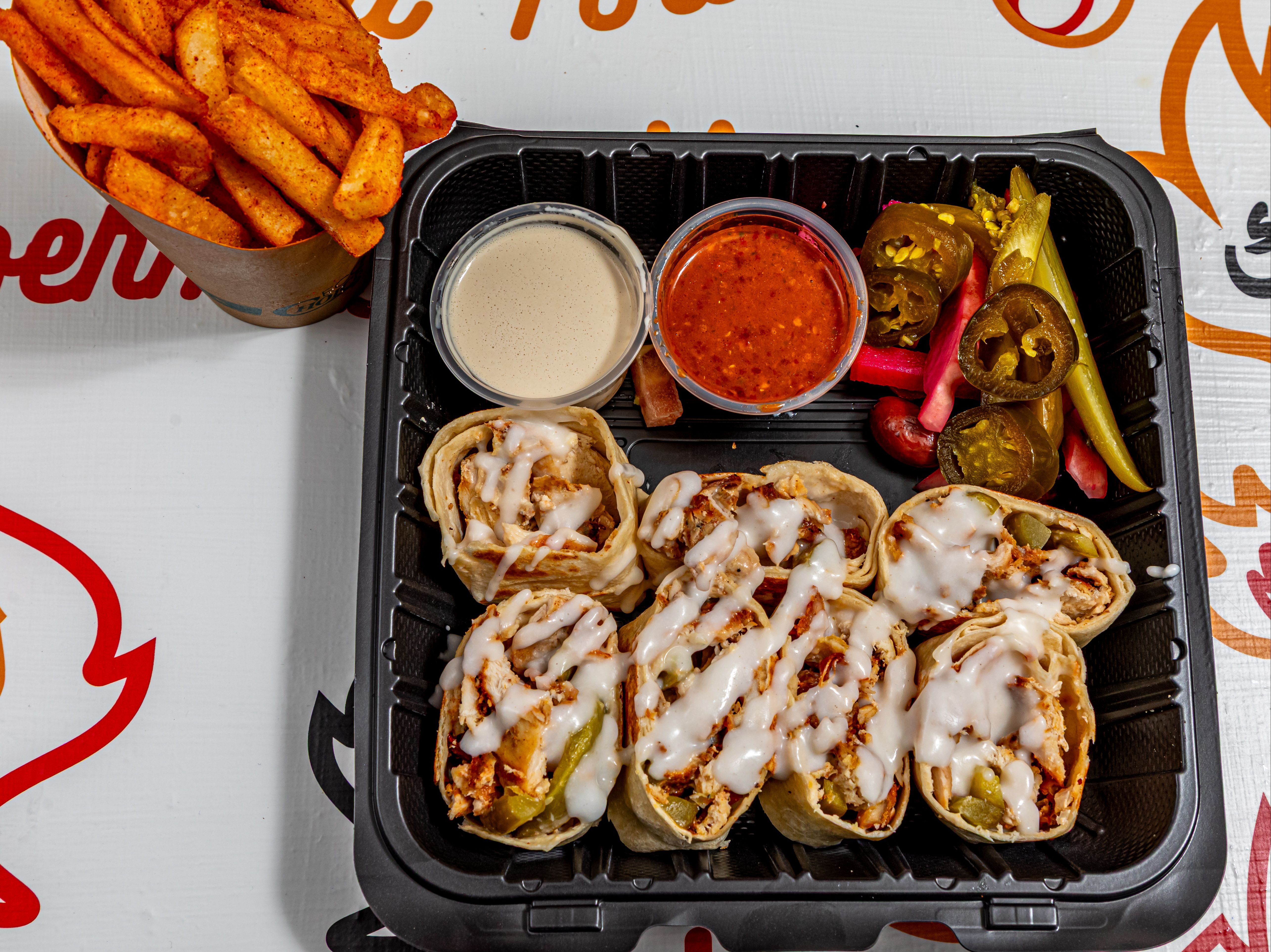Chicken Shawarma Platter.