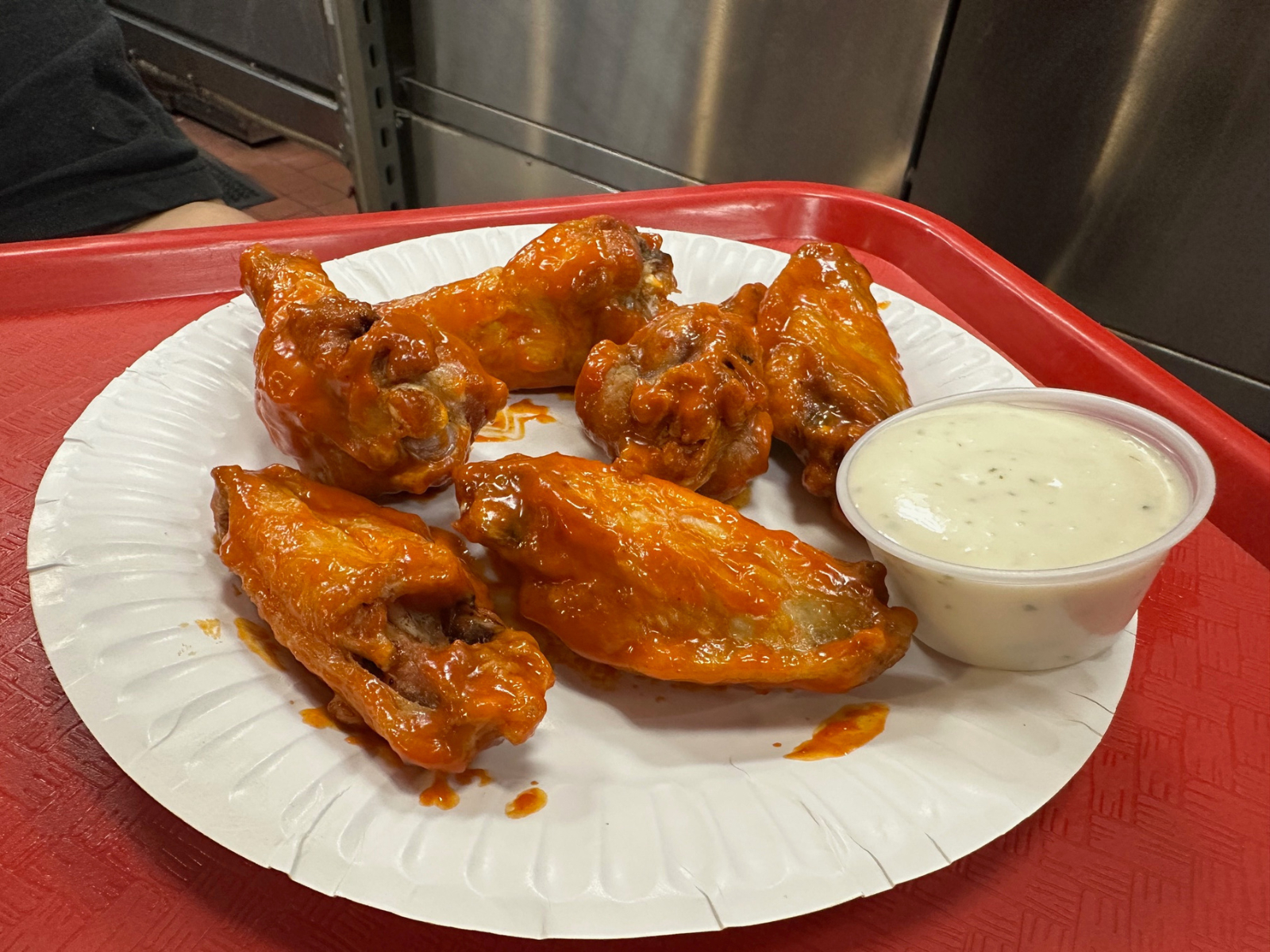 6pc. Jumbo Buffalo Wings (online)