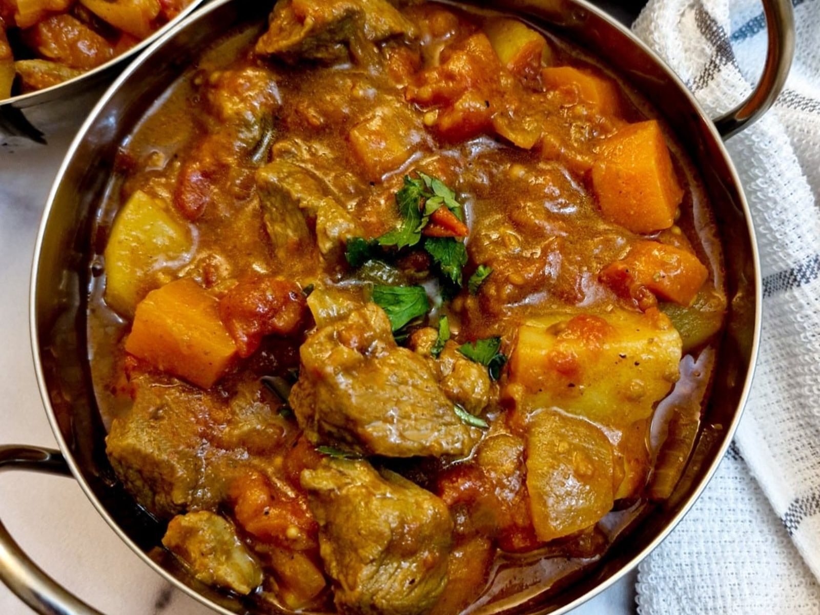 Lamb & Vegetable Curry (GF, NF).
